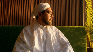 musisi arab jono terbakar menyanyikan lagu tualang